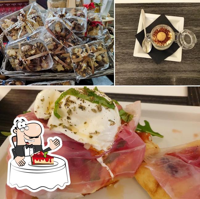 Meister Caffè Letterario - Degustazione Prosciutto offre un'ampia gamma di dolci