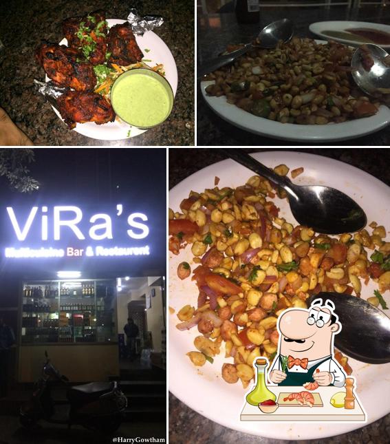 Order seafood at Vi Ra's Bar and Restaurant