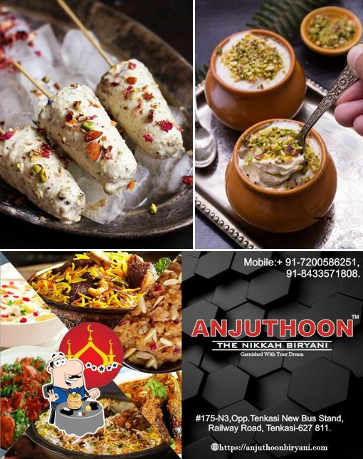 Meals at Anjuthoon The Nikkah Biryani