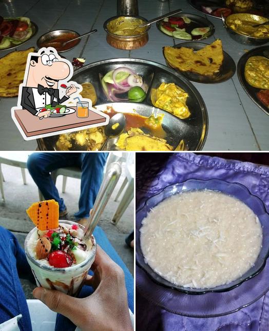 The restaurant's food and drink