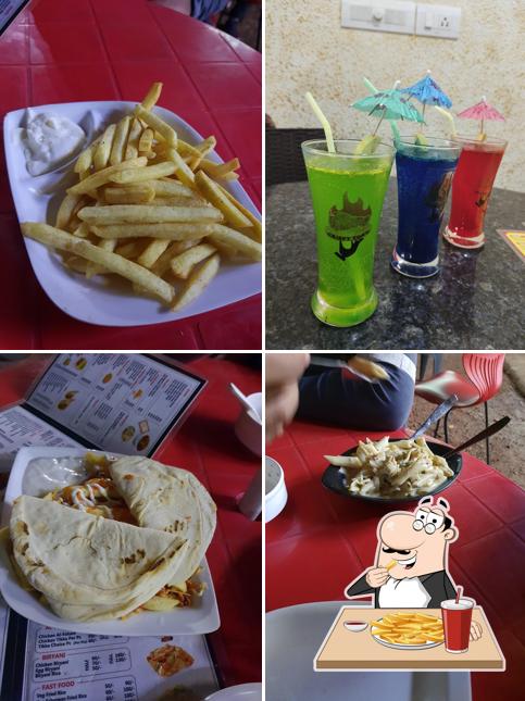 French fries at CRISPY TOWN