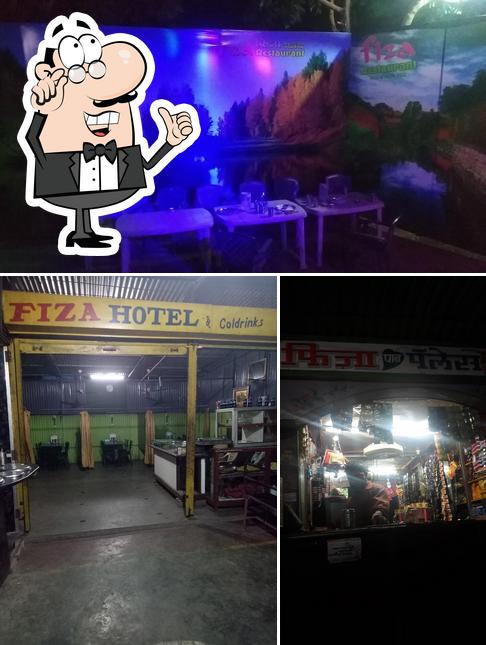 The interior of Fiza Dhaba