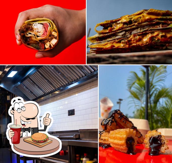 Try out a burger at Gracias Granny Mexican Cafe