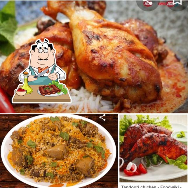 Prenditi i piatti di carne a Gram Bangla