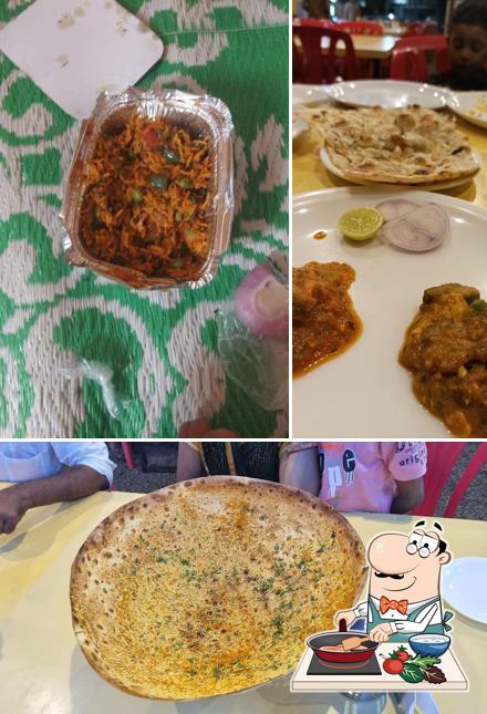 Chicken curry at Hotel Naivedyam