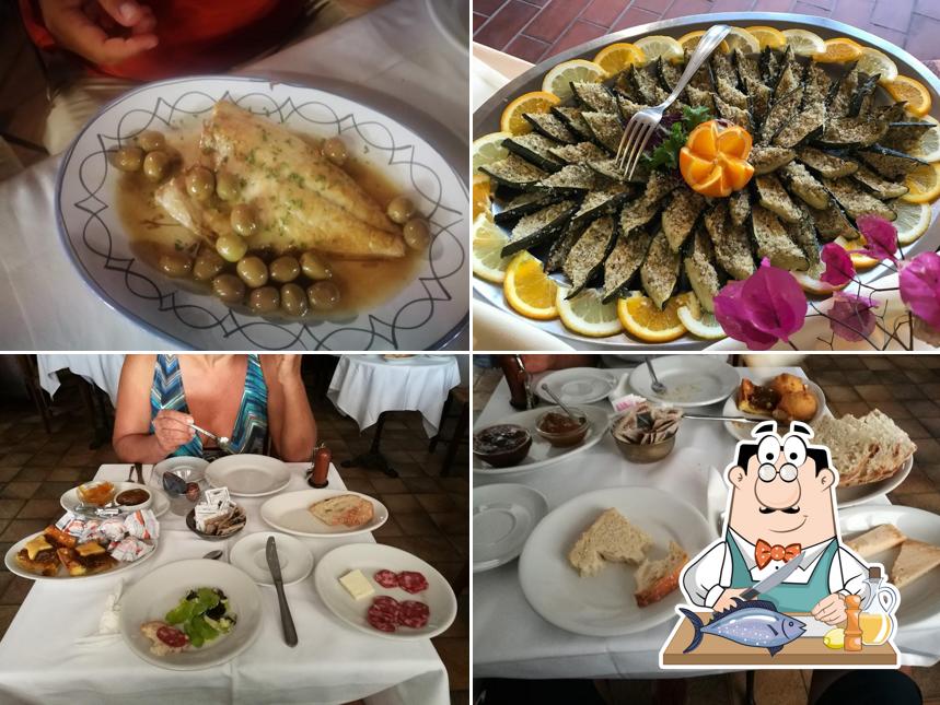Salmone grigliato al Hotel Su Meriagu