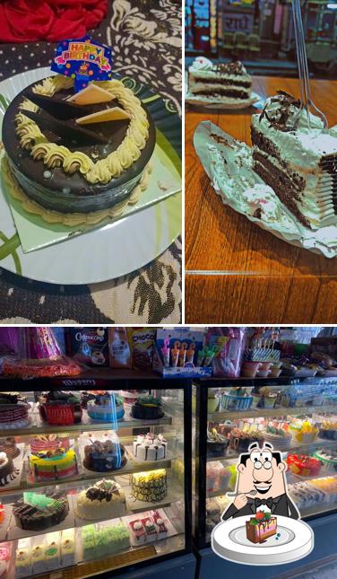 Chocolate cake at Jai Shiv Bakery