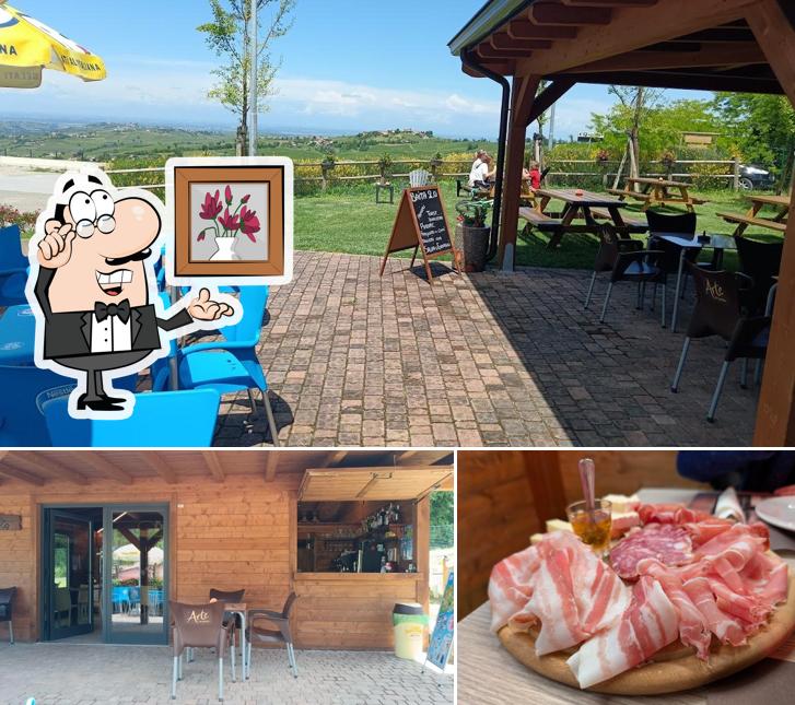 La Baita di Golferenzo si caratterizza per la interni e cibo