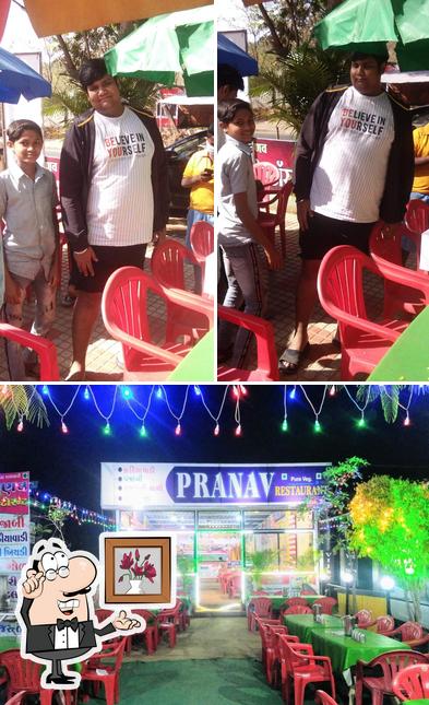 The interior of PRANAV RESTAURANT