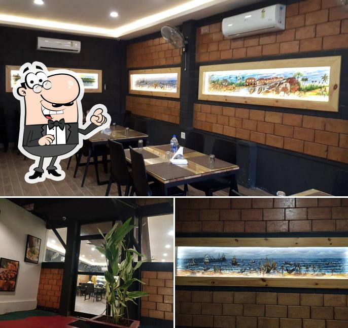 The interior of THAZA FAMILY FOOD PARK ALAPPUZHA