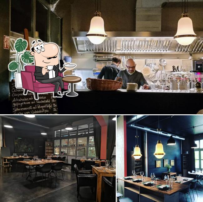 Dai un'occhiata agli interni di Restaurant le vivant