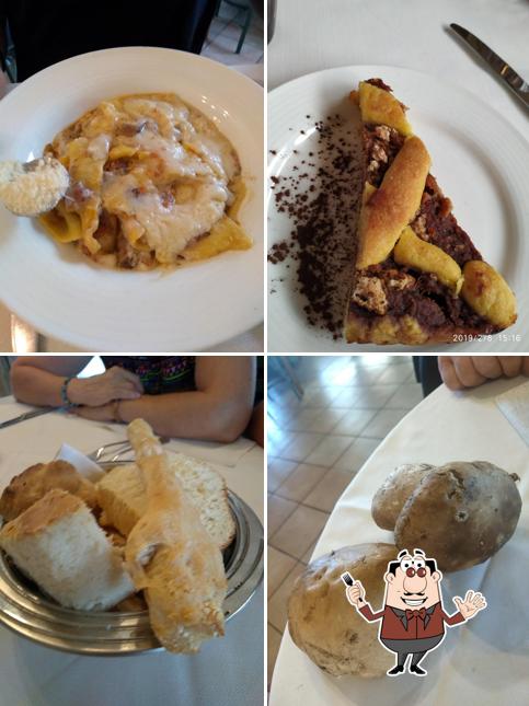 Cibo al Trattoria Tre Colli