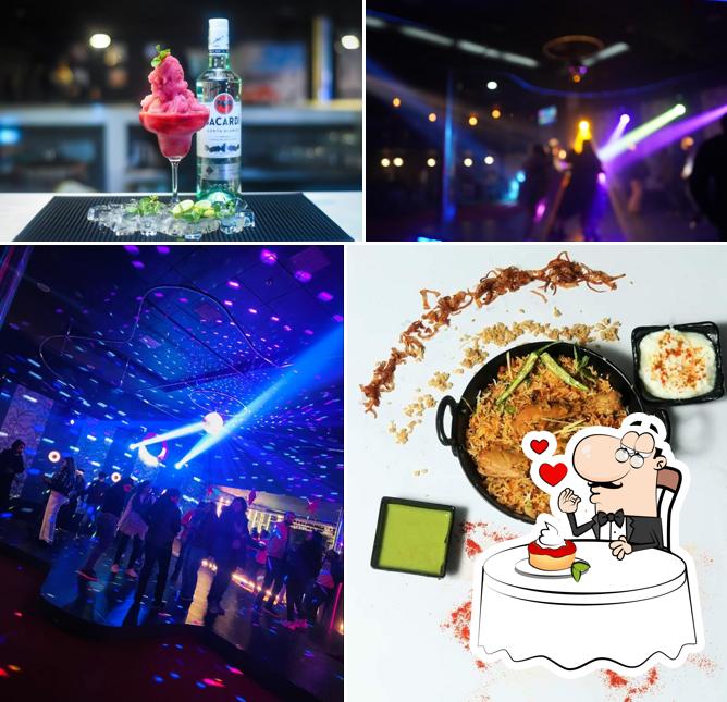 Explosion NightClub provides a number of desserts