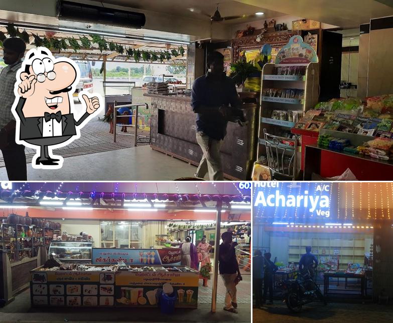 Among various things one can find interior and exterior at HOTEL SHRI VASANTHA BHAVAN A/C VEG