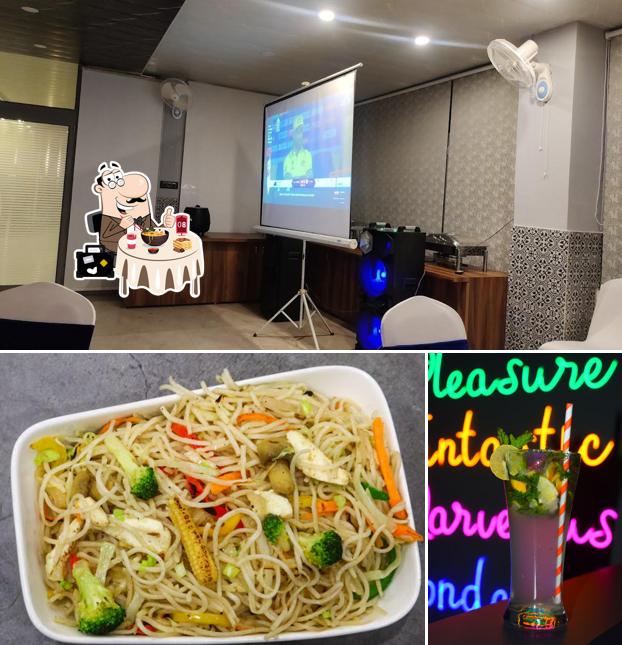 Take a look at the picture showing food and interior at Happy Day, Best restaurant in Haridwar ,best family restaurant in Haridwar