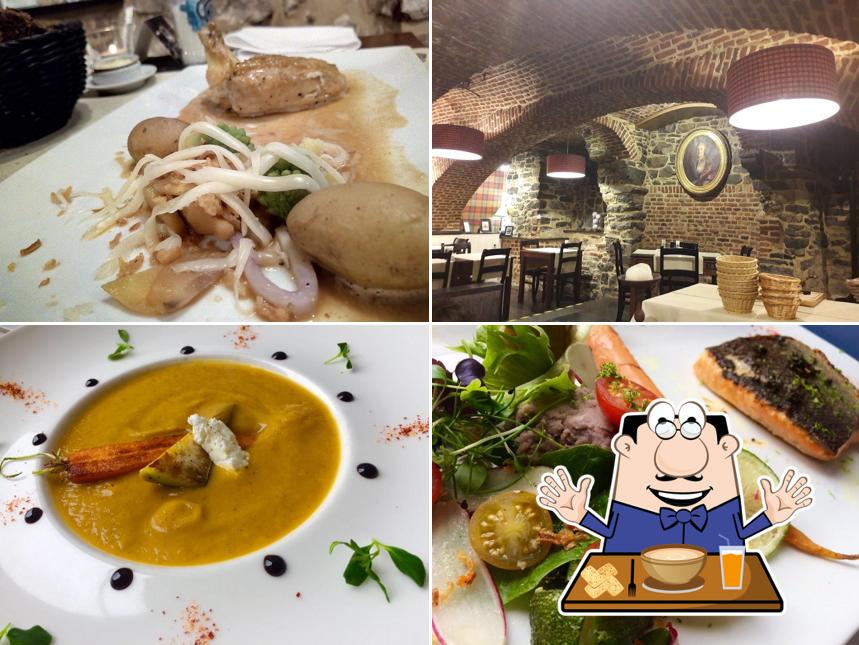 Eten bij Harzé Castle