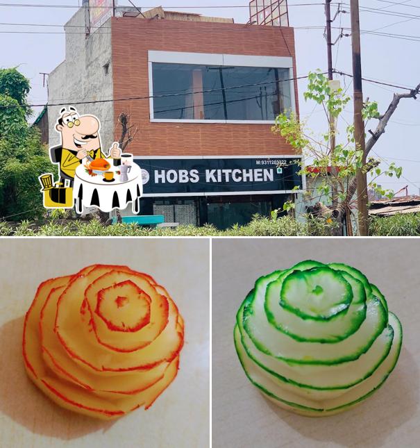 Check out the picture showing food and exterior at Hobs Kitchen - A Family Restaurant