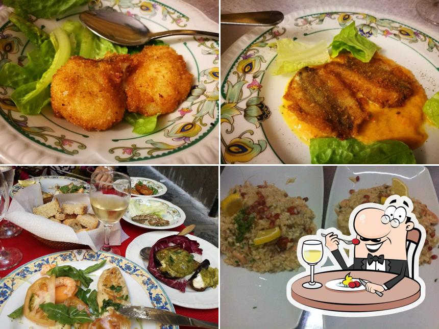 Platti al La Taverna del mare