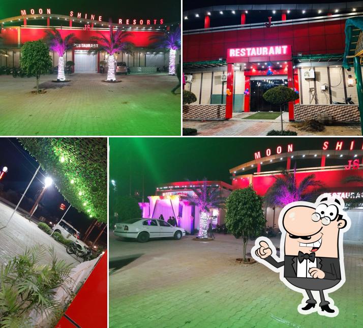 Enjoy the view outside New Moon Shine Resort & Restaurant