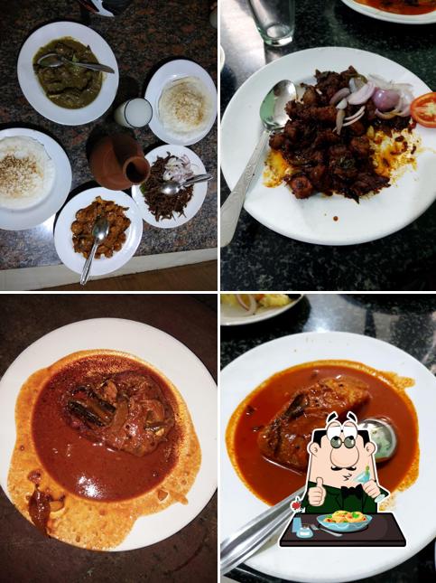 Food at Ambadi Toddy Shop