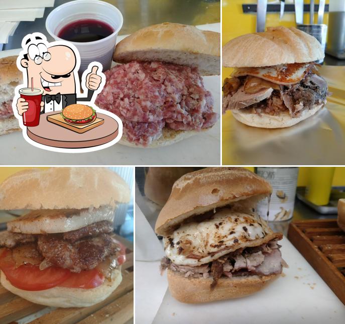 Gli hamburger di Punto ristoro mobile Fattoria Vigneti potranno incontrare i gusti di molti