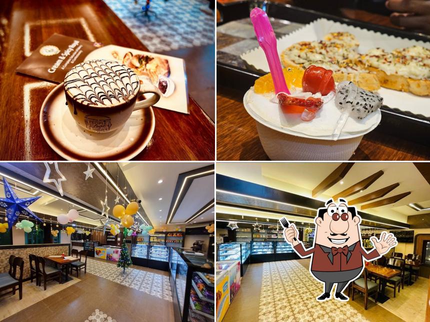 The restaurant's food and interior