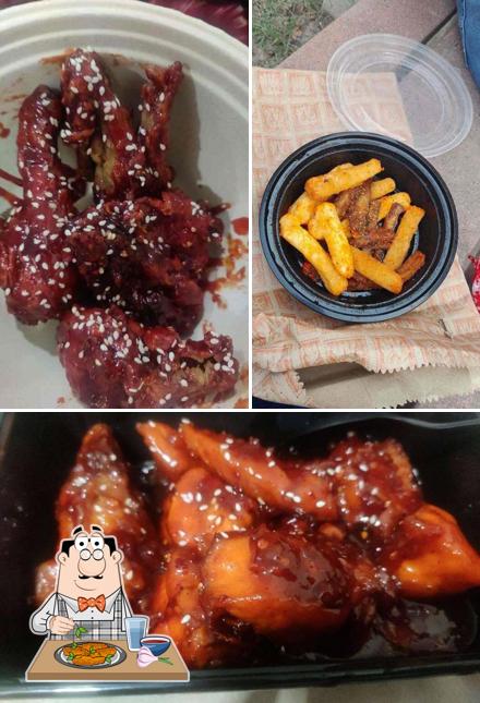 Chicken wings at Gochujang