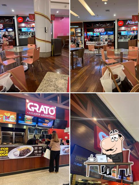 Veja imagens do interior do Grato Assador Argentino