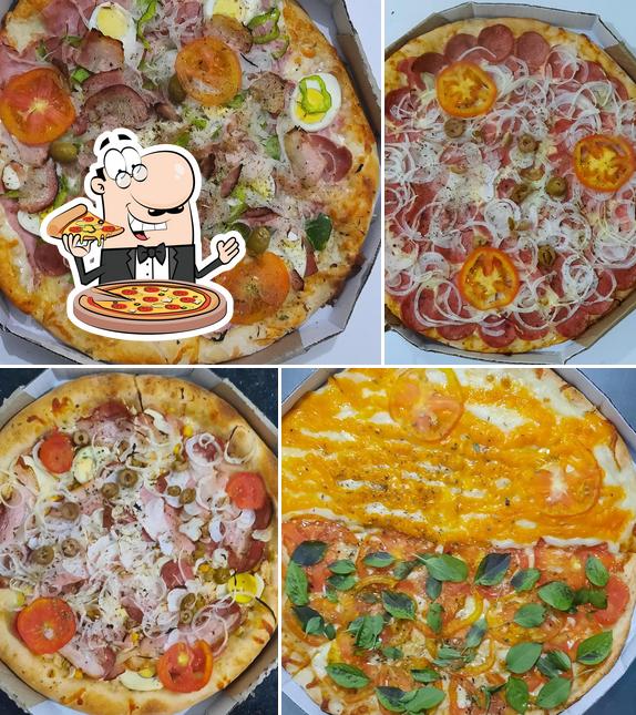Escolha pizza no LANY PIZZA