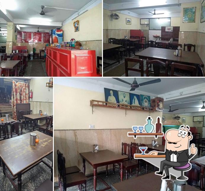 The interior of Kalpataru Pice Hotel