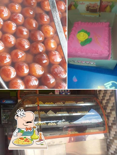 Among different things one can find food and interior at Nonibala Sweet