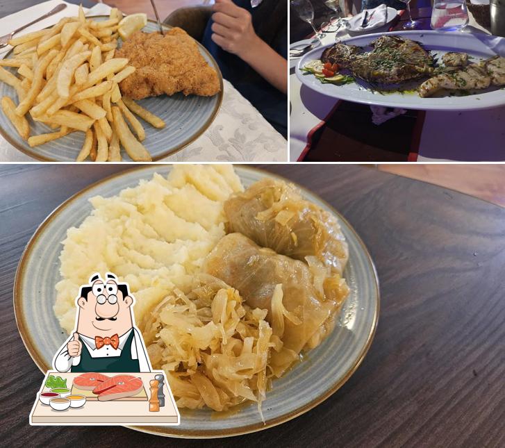 Fish and chips al Restoran Alkarski dvori