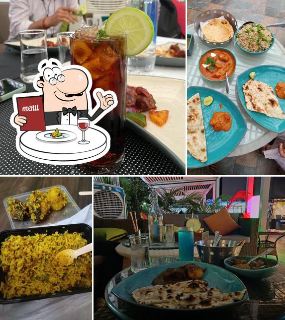 Chocolate mousse at Skyscape Guwahati