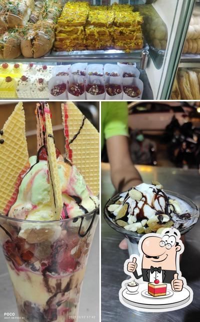 Sri Rambhavan Sweets (Nagarabhavi Main Road NGEF Layout) provides a number of desserts