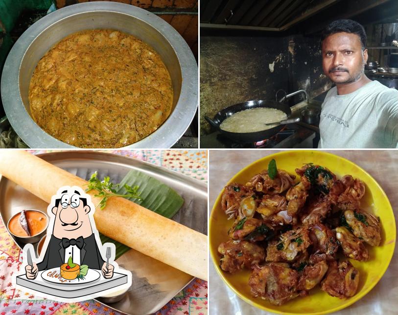 Food at Tejaswani Hotel