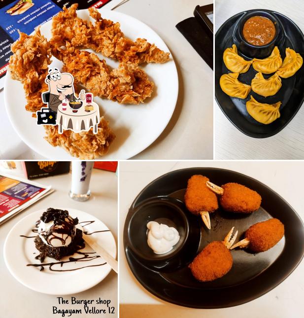 Food at The Burger shop