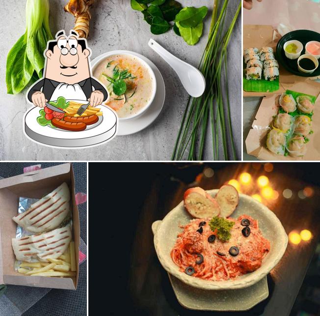 Food at The Cosmic Kitchen