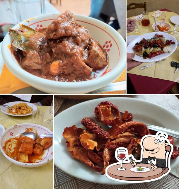 Platti al Trattoria Zio Pierino
