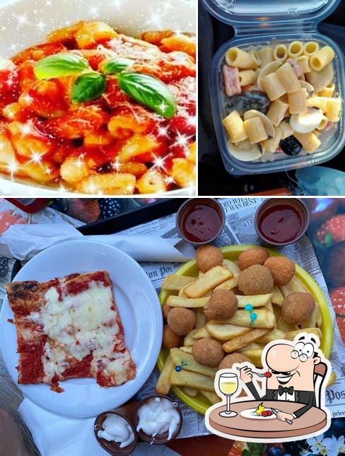 Platti al Rosticceria Da Stefania