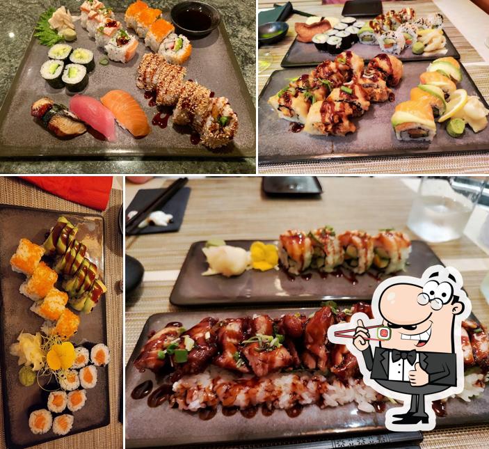 Scegli le varie opzioni di sushi