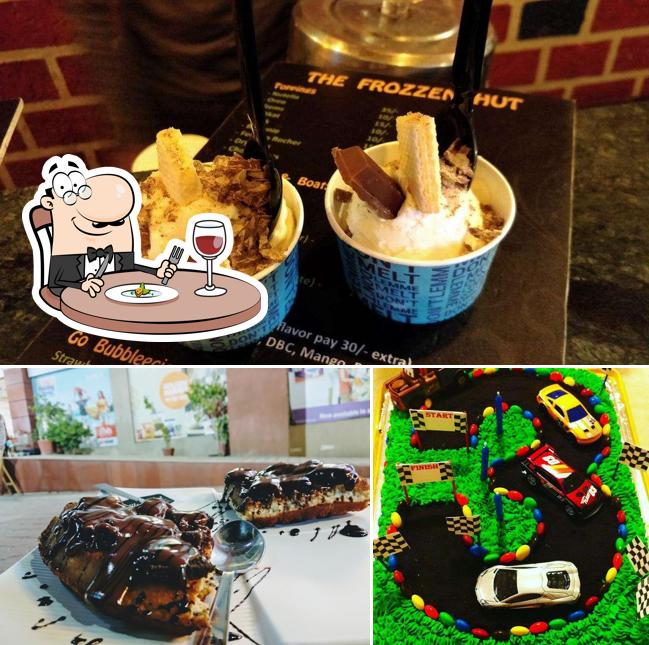 Food at The Frozzen Hut