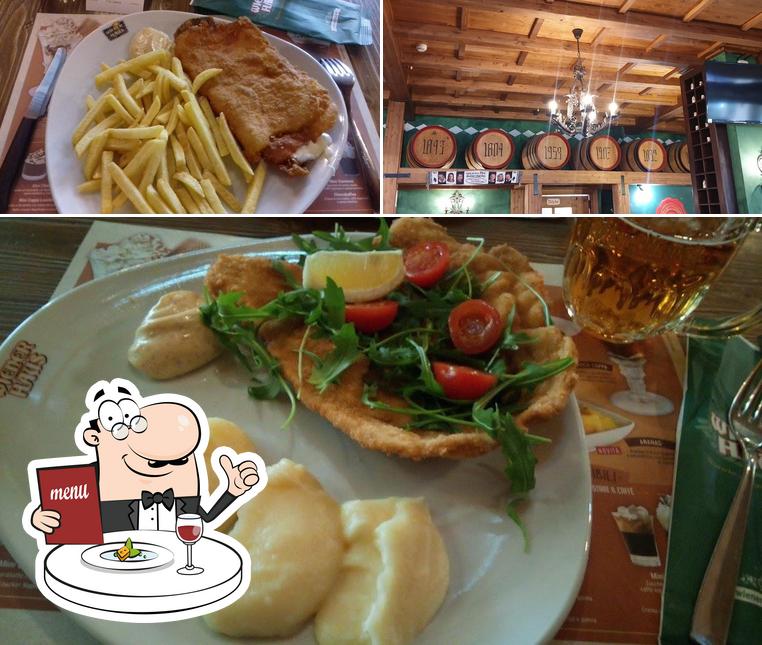 Questa è la immagine che raffigura la cibo e esterno di Wiener Haus