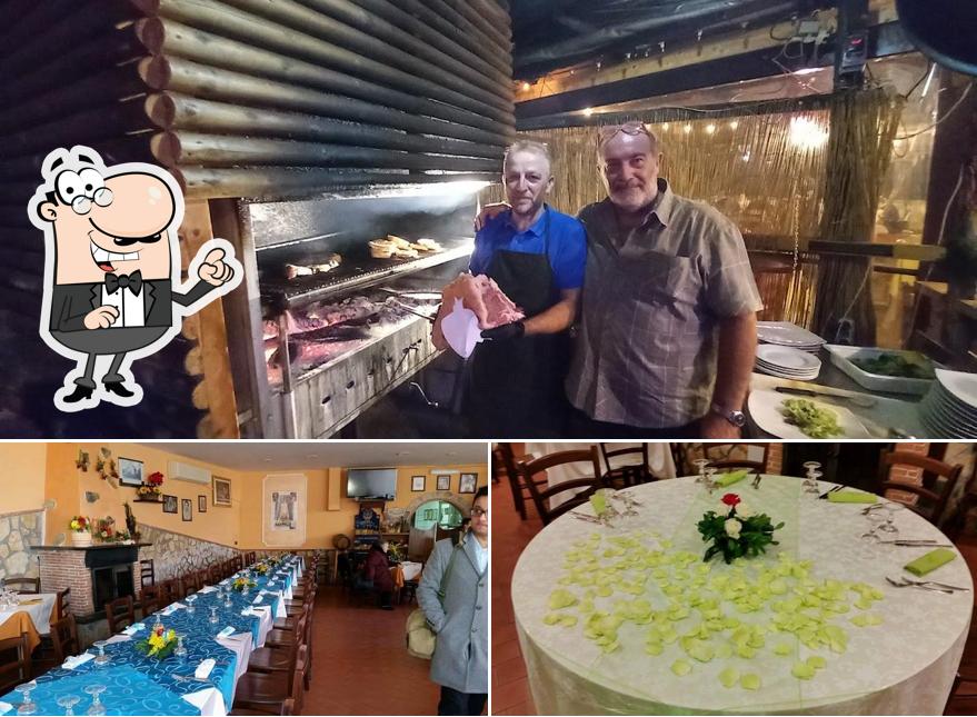 Gli interni di La Cantina Del Castello