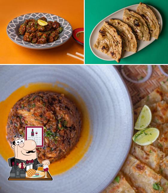 Bhartiya Bhojan Company serves meat dishes