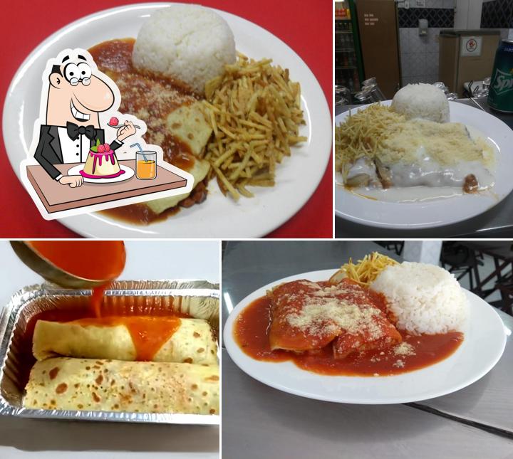 Casa Da Panqueca Arujá provê uma variedade de pratos doces