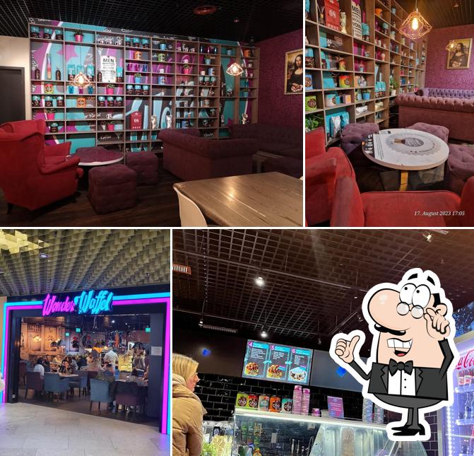 Gli interni di WonderWaffel