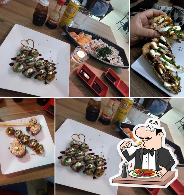 Comida em Fukurō Sushi Bar