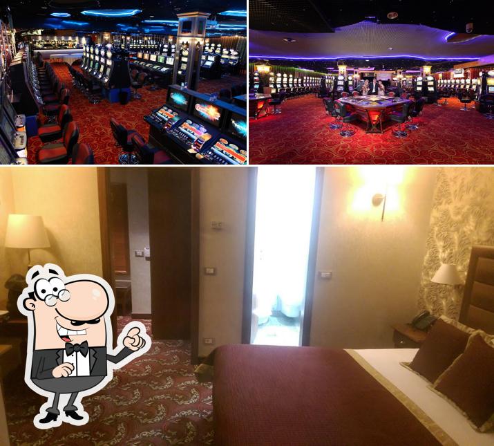 Gli interni di Grand Casino Portorož