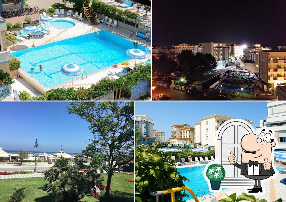 Gli esterni di Hotel Caesar