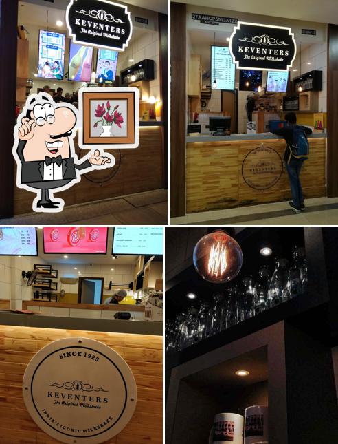 The interior of Keventers